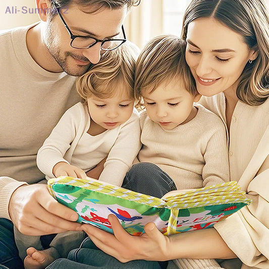 Baby Photo Album, Baby Photo Album Holds Pictures My First Soft Cloth Family Photos Book With Removable Hook